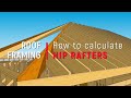 Rafter Calculations For A Hip Roof Hip Rafters And Jack Rafters
