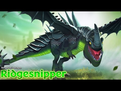 Ridgesnipper - New Hybrid Dragon | Dragons: Titan Uprising