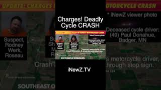 UPDATE: Charges Filed In Deadly Motorcycle-Pickup Crash Near Roseau, MN