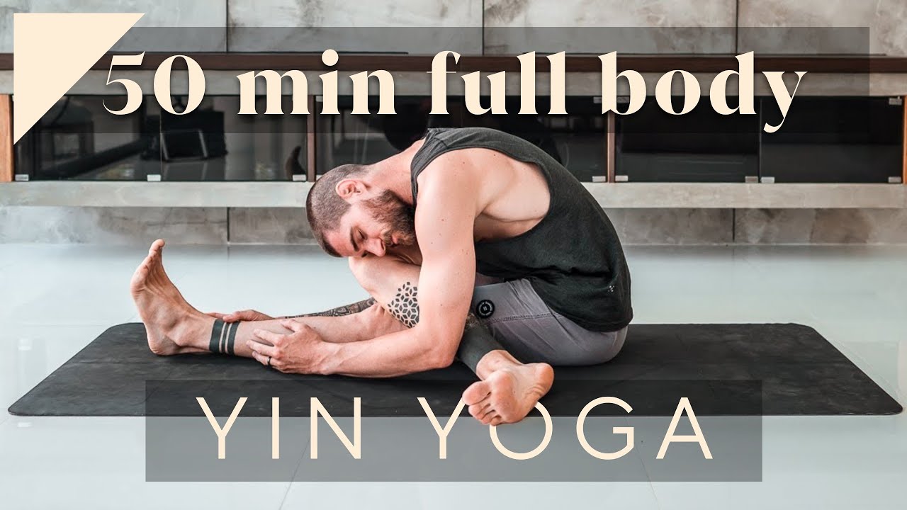 50 Minute Full Body Yin Yoga Practice | Breathe and Flow Yoga thumnail