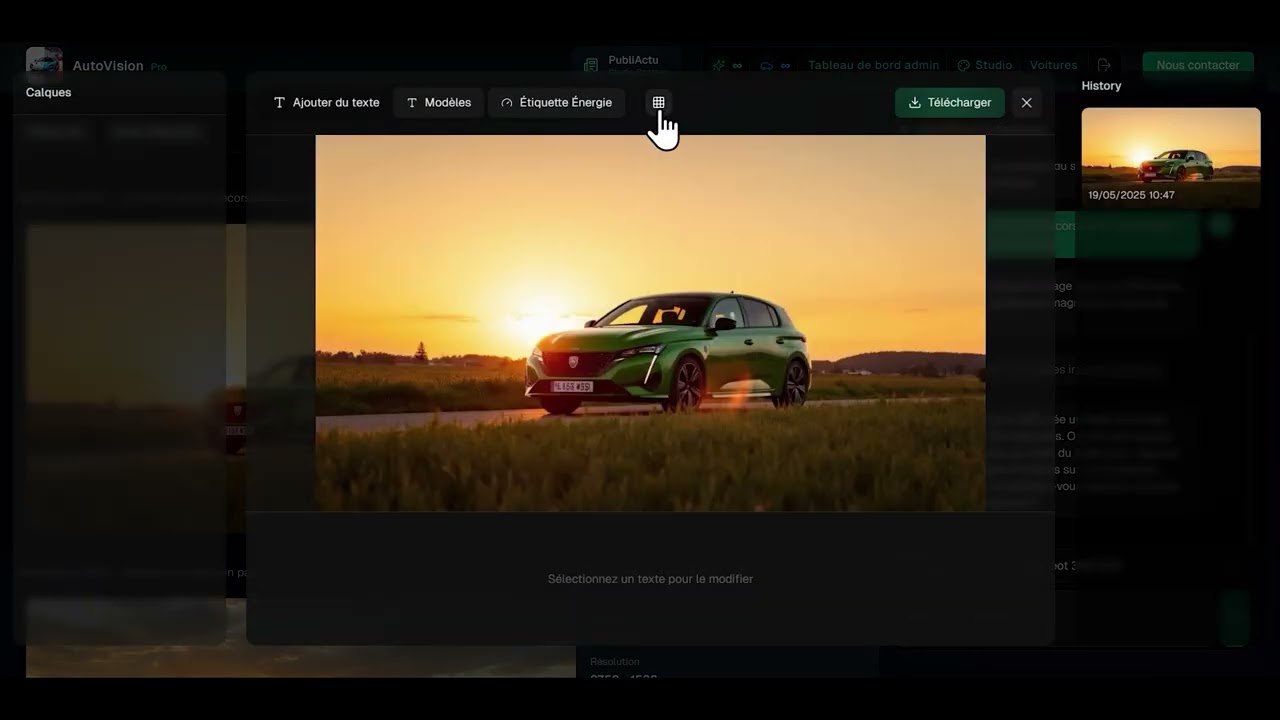 DataDesign - Démonstration de création visuelle IA