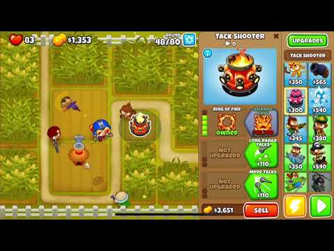 BTD6 Tutorial - Cornfield Hard Mode No Monkey Knowledge - Easy to follow guide 2023