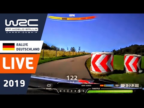 WRC Rallye Deutschland 2019 SHAKEDOWN LIVE. The WRC live stream from WRC+ ALL LIVE