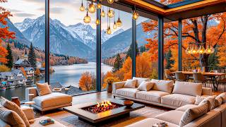 Soft Jazz In A Tranquil Living Space - Soothing Autumn Jazz And Nature Sounds For Relaxation