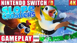 Slopecrashers Nintendo Switch 1 Gameplay in 4K