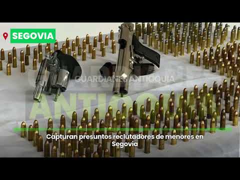 Capturan presuntos reclutadores de menores en Segovia
