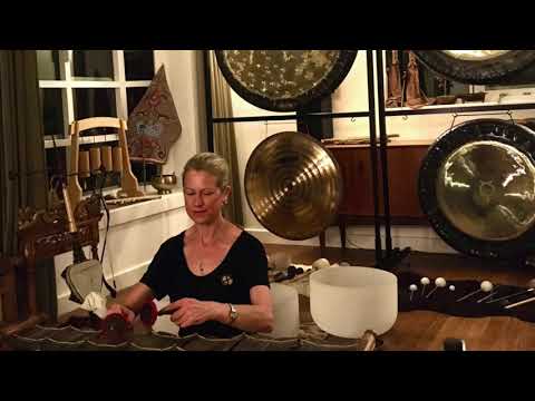 Gong bath by Cathy Eastburn