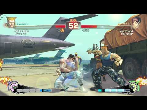 SSF4: ACE E I RI N (Guile) VS Mago (Fei Long)