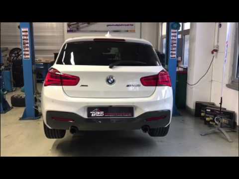 BMW M140i mit HJS Downpipe und Akrapovic Evolution Line by TPS Performance