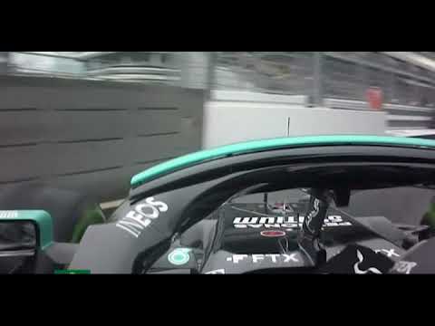 Lewis Hamilton Crash Sochi 2021
