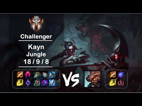 [4K] KR Challenger Jungle Kayn vs Udyr Ep.1455