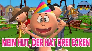 Mein Hut, der hat drei Ecken - Kinderlieder