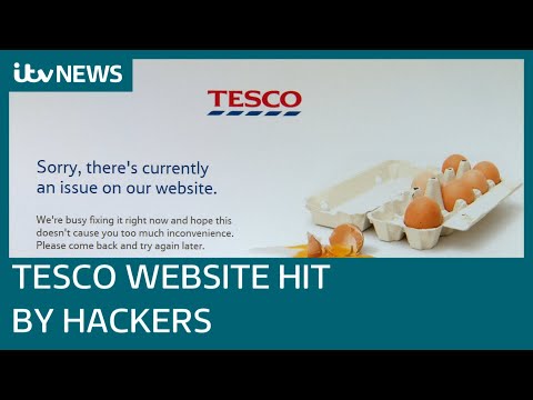 Tesco website and app down after hack attempt, supermarket confirms | ITV News