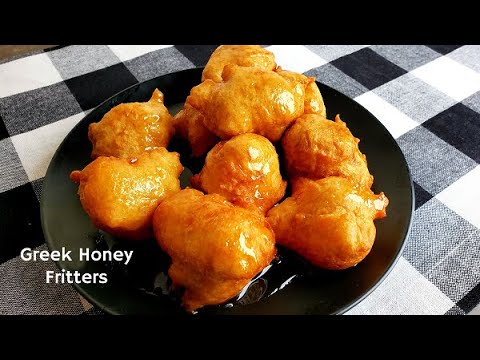 Greek Honey Fritters | How to Make Loukoumades Doughnuts | Donuts with Honey Sauce