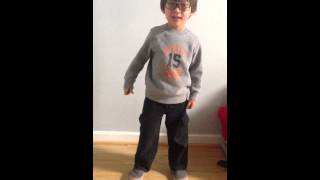4 years old singing Asher Monroe  Hello Baby