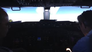 preview picture of video '[HD] Cockpit landing Boeing 737-800W @ Rhodes Diagoras Int'l airport RHO'