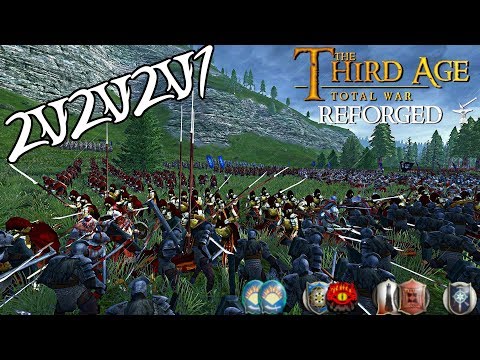 --GULF OF LUNE-- Third Age: Reforged 2v2v2v1 Mod Gameplay