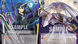 Choice/Gate SAO 10th Anniversary Vs. Choice/Gate Frieren Weiss Schwarz Game