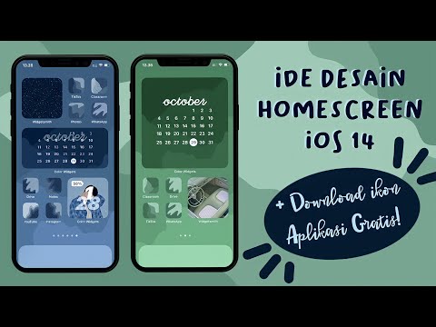 Ide Desain Homescreen iOS 14 + Download Ikon Aplikasi Gratis!