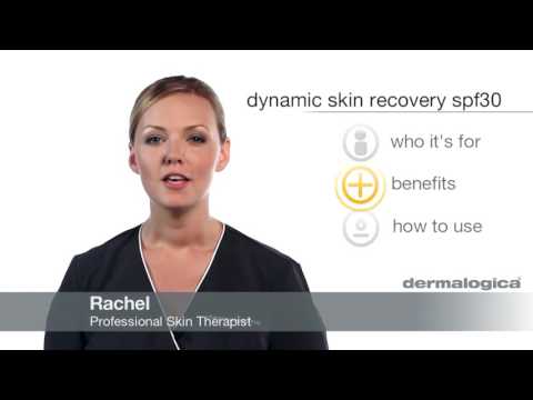 Drėkinantis veido kremas Dermalogica Age Smart Dynamic Skin Recovery Spf50 50ml video