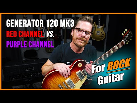 Revv Generator 120 MK3 Red vs. Purple for Rock Solos w/ Shawn Tubbs