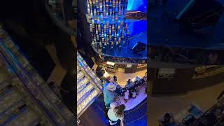 MSC Seascape Atrium and Swarovski staircase #msccruises.us #galvestontexas