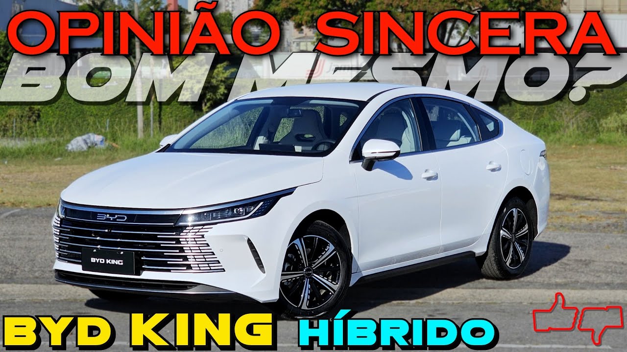 Novo BYD King 2025: Sedan HÍBRIDO super ECONÔMICO e BARATO! VALE a PENA ou melhor Toyota Corolla?