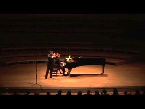MAXIM VENGEROV AND PATRICE LARE - Sonata for violin and piano in D Minor. BRAHMS