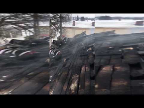 Incendiu in comuna Malu 16/01/2016