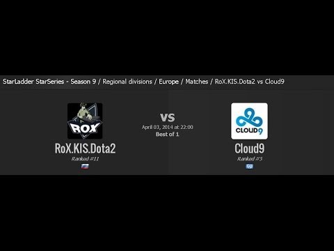 Dota2 - Cloud9 vs RoX.KIS [SSSIX] Caster Pingac