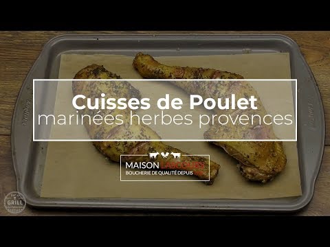 Cuisses de Poulet marinées aux herbes de provences | Recette