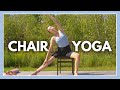 15 Min Chair Yoga Class For Seniors Beginners