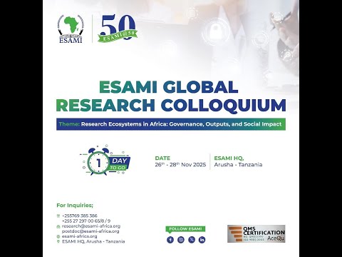 ESAMI Research Colloquium