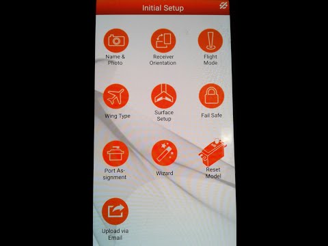 SKEKTRUM AS3X PROGRAMMER APP. SERVO TRAVEL ADJUST. GONNECTION W/O BLUETOOTH MODULE USB RX/TX CABLE