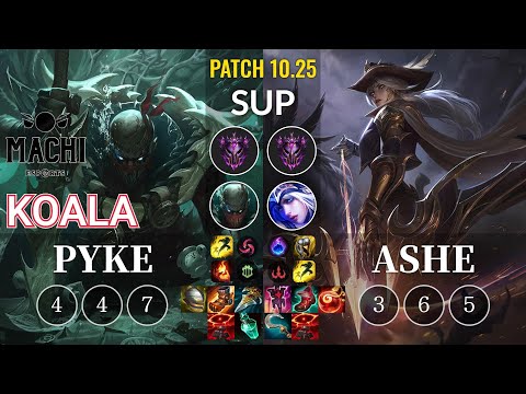 MCX Koala Pyke vs Ashe Sup - KR Patch 10.25