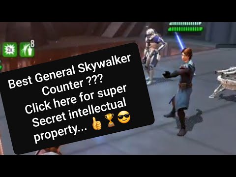 SWGOH - Most Reliable General Skywalker Counter!?!