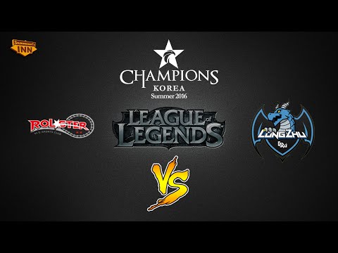 KT Rolster vs. Longzhu Gaming | LCK Summer Split 2016 | W10D3 Game 1