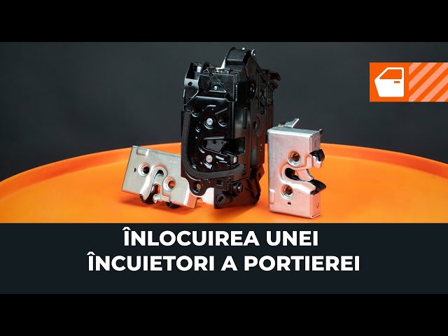 Urmăriți un ghid video despre înlocuire FIAT DOBLO Platform/Chassis (263) Incuietoare, exterior