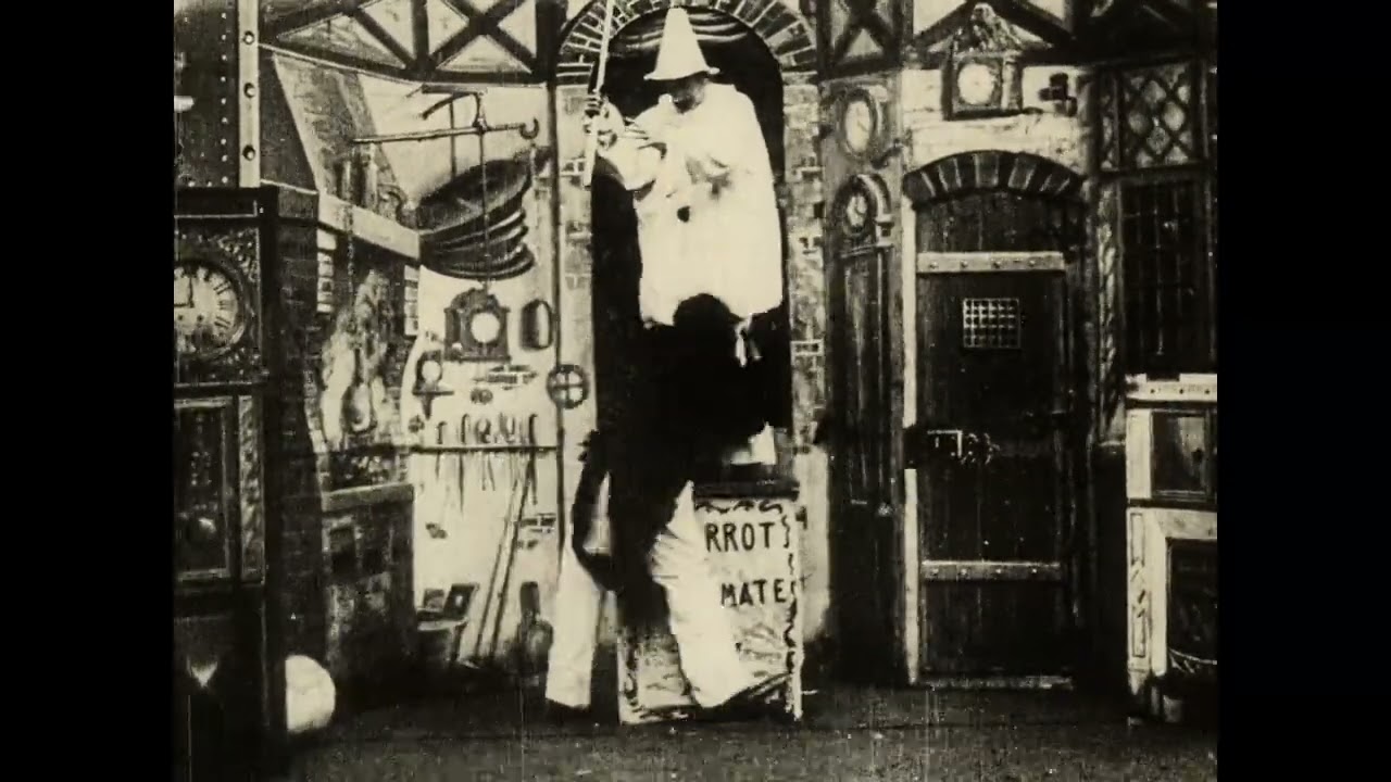 Scena tratta da Gugusse et l'Automate di Georges Méliès