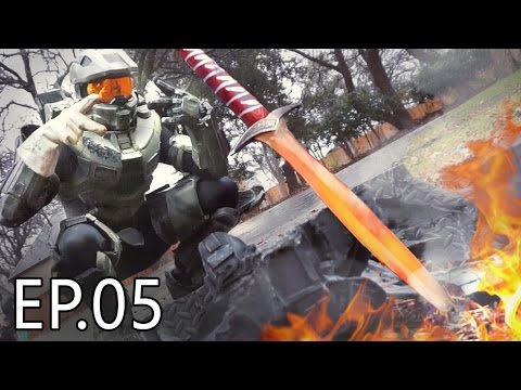 1000 Degree SWORD Vs HALO ARMOR | Living With Chief Ep.05