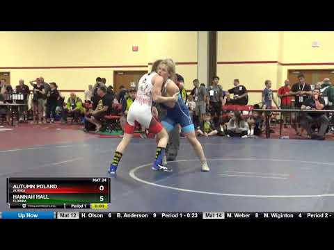 WOMEN (HS) 112-117 Autumn Poland Alaska Vs Hannah Hall Florida