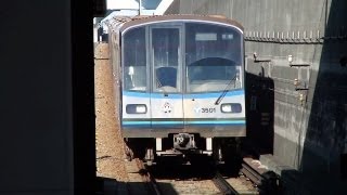 preview picture of video '横浜市営地下鉄 北新横浜駅にて(At Kita-shin-yokohama Station on the Yokohama Subway)'