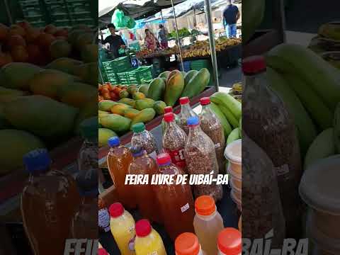 Toda segunda-feira é dia de feira livre -Uibaí-Ba #nordeste #caminhoparaumavidamelhor #uibai