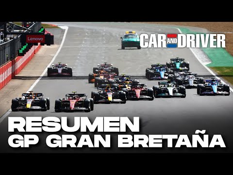 Video: Carlos Sainz ganó un accidentado Gran Premio de Silverstone