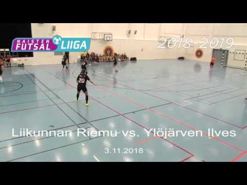 Naisten futsal-liiga 2018-2019 / Liikunnan Riemu vs. Ylöjärven Ilves maalikooste 3.11.2018