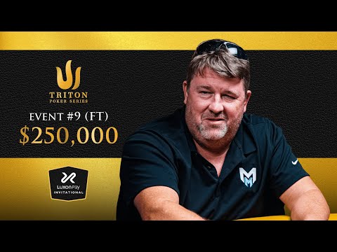 Triton Poker Series London 2023 - Event #9 $250k NLH Luxon Invitational - FINAL TABLE