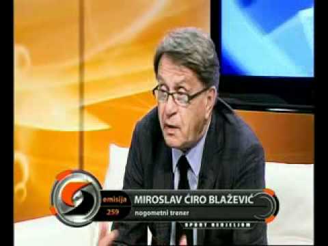 Miroslav Ciro Blazevic...politicar ako ne zna lagat i folirat nije pravi!
