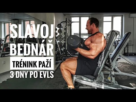 Slavoj Bednář - Trénink paží 3 dny po Evls Prague