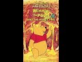 Opening To Winnie The Pooh And The Honey Tree UK VHS 1993