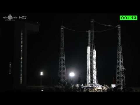 Vega flight VV03 liftoff replay #ESA #ArianeSpace